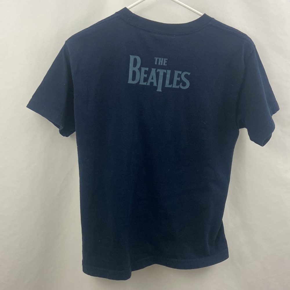 The Beatles 2005 Apple Corp. Kids Youth Size Large Navy Blue T Shirt - Picture 4 of 6